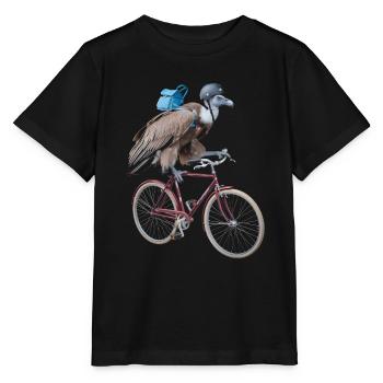 Geier - Stanley/Stella Kinder T-Shirt MINI CREATOR  - Schwarz - Vorne - Mikhail (115cm)