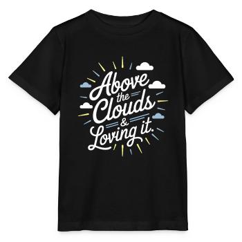 Hôtesse de l’air du personnel de cabine professionnel de l’aviation - T-shirt bio MINI CREATOR Stanley/Stella Enfant - noir - Devant - Mikhail (115cm)