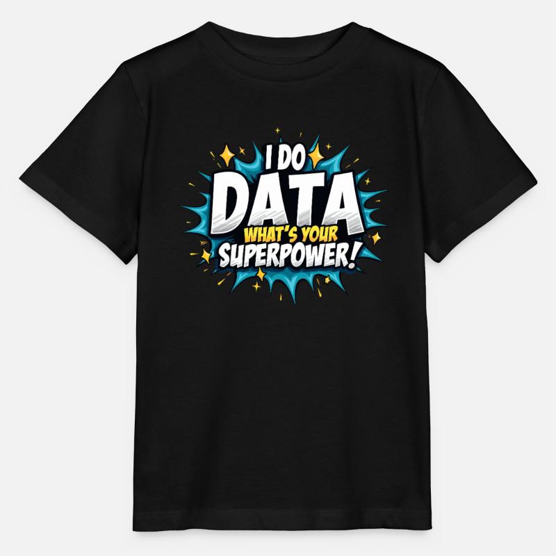 Data Analyst Big Data Specialist Business - Stanley/Stella Kinder T-Shirt MINI CREATOR  - Schwarz