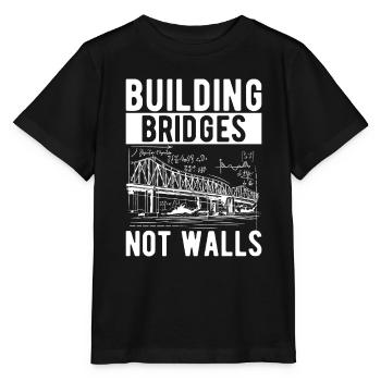 Ingénieur des ponts Construction de ponts - T-shirt bio MINI CREATOR Stanley/Stella Enfant - noir - Devant - Mikhail (115cm)