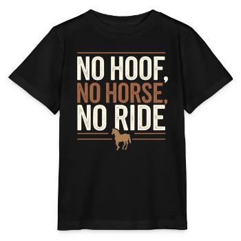Farrier Horse Hoof Care Specialist Horseshoe - Stanley/Stella MINI CREATOR Kids’ T-Shirt - black - Front - Mikhail (115cm)