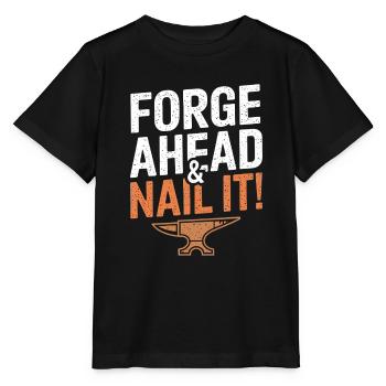 Farrier Horse Hoof Care Specialist Horseshoe - Stanley/Stella MINI CREATOR Kids’ T-Shirt - black - Front - Mikhail (115cm)