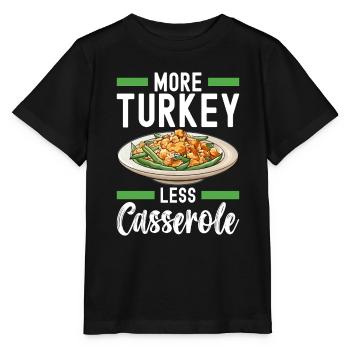 Casserole de haricots verts - T-shirt bio MINI CREATOR Stanley/Stella Enfant - noir - Devant - Mikhail (115cm)