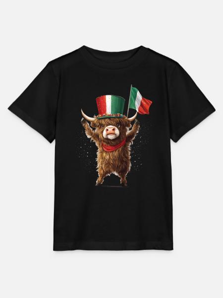 Hochlandrind - Stanley/Stella Kinder T-Shirt MINI CREATOR - Schwarz