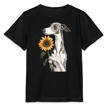 Windhund - Stanley/Stella Kinder T-Shirt MINI CREATOR  - Schwarz - Vorne - Mikhail (115cm)