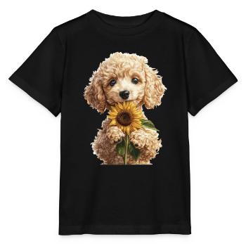 Pudel - Stanley/Stella Kinder T-Shirt MINI CREATOR  - Schwarz - Vorne - Mikhail (115cm)