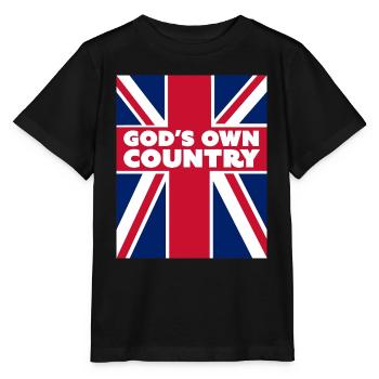 God's Own Country - Stanley/Stella MINI CREATOR Kids’ T-Shirt - black - Front - Mikhail (115cm)