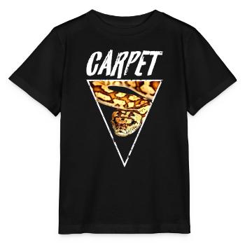 Carpet Python Owner Reptile Keeper - Stanley/Stella MINI CREATOR Kids’ T-Shirt - black - Front - Mikhail (115cm)