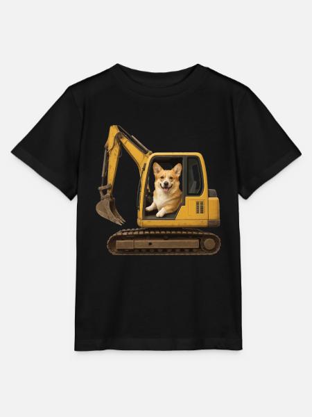 Corgi - Stanley/Stella Kinder T-Shirt MINI CREATOR  - Schwarz