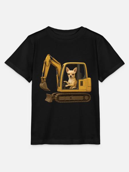 Chihuahua - Stanley/Stella Kinder T-Shirt MINI CREATOR  - Schwarz