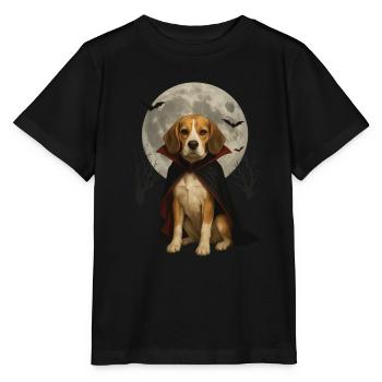 Beagle - Stanley/Stella Kinder T-Shirt MINI CREATOR  - Schwarz - Vorne - Mikhail (115cm)
