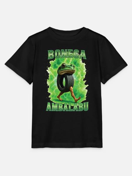 Frosch - Stanley/Stella Kinder T-Shirt MINI CREATOR  - Schwarz