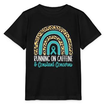 Trouble anxieux Trouble anxieux - T-shirt bio MINI CREATOR Stanley/Stella Enfant - noir - Devant - Mikhail (115cm)