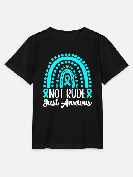 Angststörung Anxiety disorder - Stanley/Stella Kinder T-Shirt MINI CREATOR - Schwarz