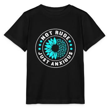 Trouble anxieux Trouble anxieux - T-shirt bio MINI CREATOR Stanley/Stella Enfant - noir - Devant - Mikhail (115cm)