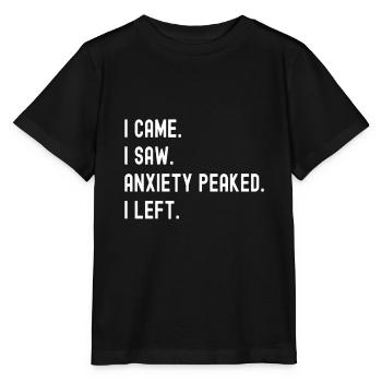 Trouble anxieux Trouble anxieux - T-shirt bio MINI CREATOR Stanley/Stella Enfant - noir - Devant - Mikhail (115cm)