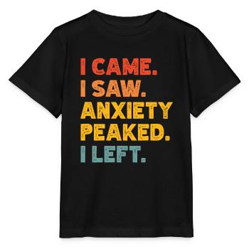 Trouble anxieux Trouble anxieux - T-shirt bio MINI CREATOR Stanley/Stella Enfant - noir - Devant - Mikhail (115cm)