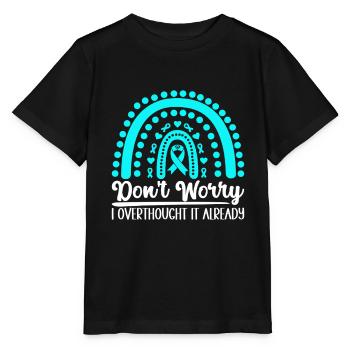 Trouble anxieux Trouble anxieux - T-shirt bio MINI CREATOR Stanley/Stella Enfant - noir - Devant - Mikhail (115cm)