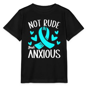 Trouble anxieux Trouble anxieux - T-shirt bio MINI CREATOR Stanley/Stella Enfant - noir - Devant - Mikhail (115cm)