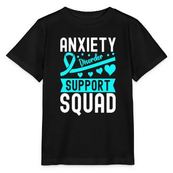 Trouble anxieux Trouble anxieux - T-shirt bio MINI CREATOR Stanley/Stella Enfant - noir - Devant - Mikhail (115cm)