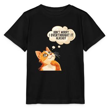 Trouble anxieux Trouble anxieux - T-shirt bio MINI CREATOR Stanley/Stella Enfant - noir - Devant - Mikhail (115cm)