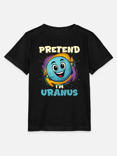 Uranus - Stanley/Stella Kinder T-Shirt MINI CREATOR  - Schwarz