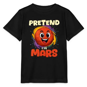 Mars - Stanley/Stella Kinder T-Shirt MINI CREATOR  - Schwarz - Vorne - Mikhail (115cm)