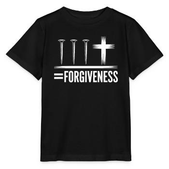3 Nägel Kreuz Symbol Christliche Vergebung - Stanley/Stella Kinder T-Shirt MINI CREATOR  - Schwarz - Vorne - Mikhail (115cm)