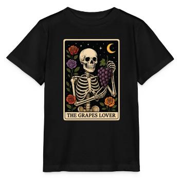 Traube Tarot - Stanley/Stella Kinder T-Shirt MINI CREATOR  - Schwarz - Vorne - Mikhail (115cm)