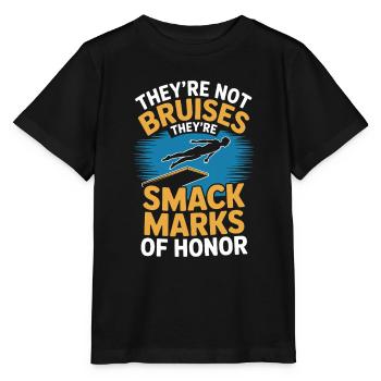 Diving diving board - Stanley/Stella MINI CREATOR Kids’ T-Shirt - black - Front - Mikhail (115cm)