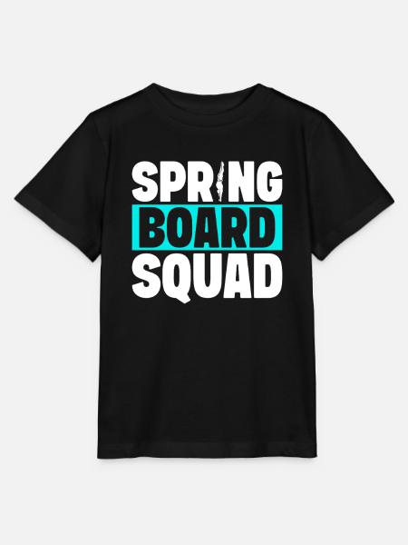 Kunstspringen Turmspringer Sprungbrett - Stanley/Stella Kinder T-Shirt MINI CREATOR - Schwarz