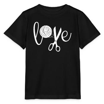 Tricot Tricot Crochet Tricoteur - T-shirt bio MINI CREATOR Stanley/Stella Enfant - noir - Devant - Mikhail (115cm)