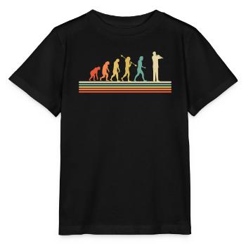Clarinet Clarinet player Clarinetist - Stanley/Stella MINI CREATOR Kids’ T-Shirt - black - Front - Mikhail (115cm)