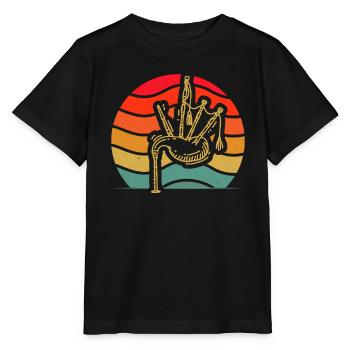 Cornemuse Cornemuse Cornemuse - T-shirt bio MINI CREATOR Stanley/Stella Enfant - noir - Devant - Mikhail (115cm)
