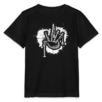 Cornemuse Cornemuse Cornemuse - T-shirt bio MINI CREATOR Stanley/Stella Enfant - noir - Devant - Mikhail (115cm)