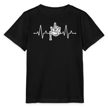 Cornemuse Cornemuse Cornemuse - T-shirt bio MINI CREATOR Stanley/Stella Enfant - noir - Devant - Mikhail (115cm)