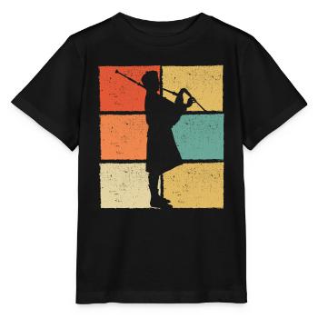 Cornemuse Cornemuse Cornemuse - T-shirt bio MINI CREATOR Stanley/Stella Enfant - noir - Devant - Mikhail (115cm)