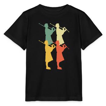 Cornemuse Cornemuse Cornemuse - T-shirt bio MINI CREATOR Stanley/Stella Enfant - noir - Devant - Mikhail (115cm)