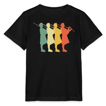 Cornemuse Cornemuse Cornemuse - T-shirt bio MINI CREATOR Stanley/Stella Enfant - noir - Devant - Mikhail (115cm)
