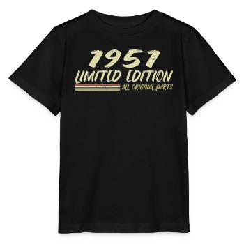 1951 Geburtstagsgeschenkidee 1951 - Stanley/Stella Kinder T-Shirt MINI CREATOR  - Schwarz - Vorne - Mikhail (115cm)