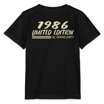 1986 Geburtstagsgeschenkidee 1986 - Stanley/Stella Kinder T-Shirt MINI CREATOR  - Schwarz - Vorne - Mikhail (115cm)