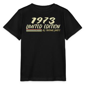 1973 Geburtstagsgeschenkidee 1973 - Stanley/Stella Kinder T-Shirt MINI CREATOR  - Schwarz - Vorne - Mikhail (115cm)