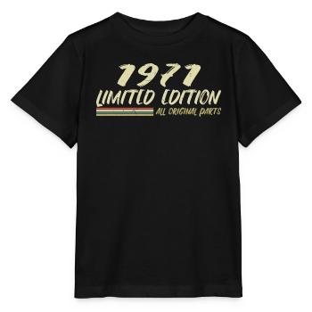 1971 Geburtstagsgeschenkidee 1971 - Stanley/Stella Kinder T-Shirt MINI CREATOR  - Schwarz - Vorne - Mikhail (115cm)