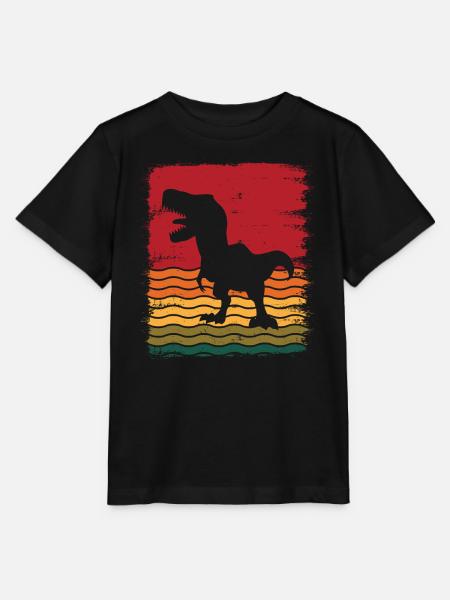 T-Rex - Stanley/Stella Kinder T-Shirt MINI CREATOR - Schwarz
