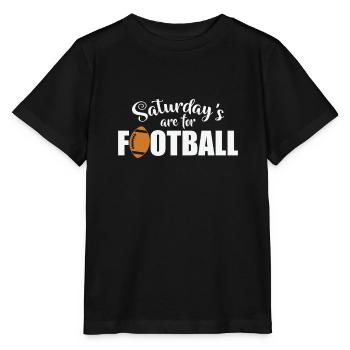 Saturday's are for Football Amerika Sport - Stanley/Stella MINI CREATOR Kids’ T-Shirt - black - Front - Mikhail (115cm)