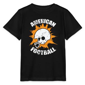 American Football America Sport Touchdown - Stanley/Stella MINI CREATOR Kids’ T-Shirt - black - Front - Mikhail (115cm)