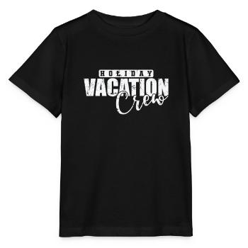 Vacances Vacances Équipage Vacances Loisirs - T-shirt bio MINI CREATOR Stanley/Stella Enfant - noir - Devant - Mikhail (115cm)