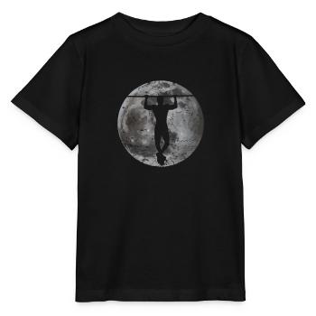 Calisthenics Logo Pull-up Fitness Workout - Stanley/Stella MINI CREATOR Kids’ T-Shirt - black - Front - Mikhail (115cm)