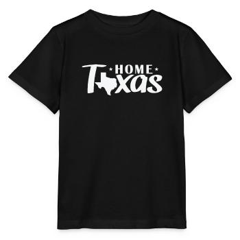 Home Texas State of the USA America - Stanley/Stella MINI CREATOR Kids’ T-Shirt - black - Front - Mikhail (115cm)