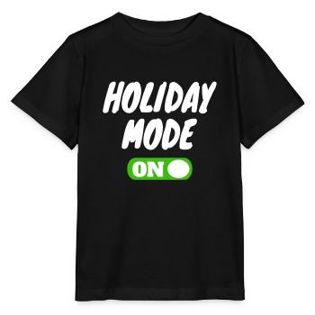 Holiday Fashion on Holiday Holiday Vacation - Stanley/Stella MINI CREATOR Kids’ T-Shirt - black - Front - Mikhail (115cm)